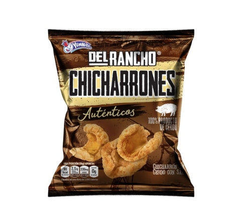 Snack Yummies Pork scratchings chicharrones del rancho