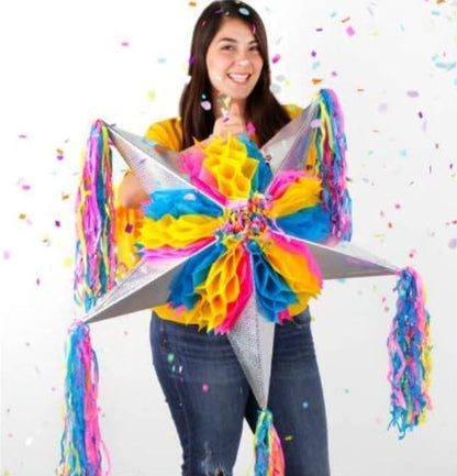 Home | Large Mexican Pinata | Handmade Foldable