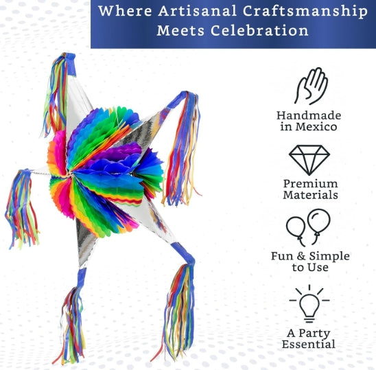 Home | Large Mexican Pinata | Handmade Foldable