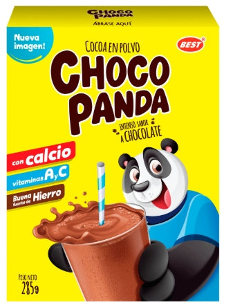 Bebida | Chocolate en polvo | Choco panda | Paquete de 12