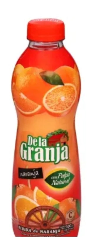Drink orange juice with bits 500ml
