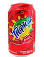 Drink can tropical Fresa soda, 12onz