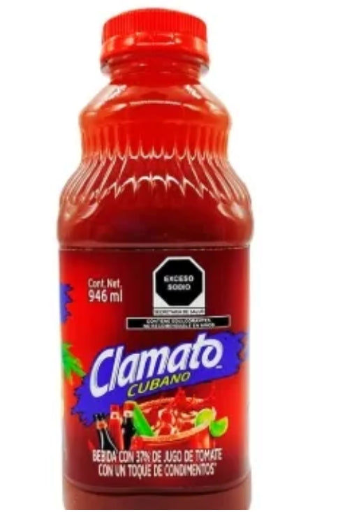 Drink clamato cubano tomato juice 946ml