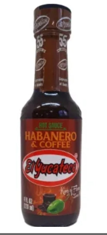 Hot sauce habanero & coffee