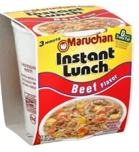 Soup | Instant noodles | Maruchan | Beef