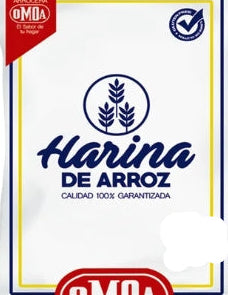 Powdered mixes | Rice flour | Omoa | Harina de arroz | 2 Libras