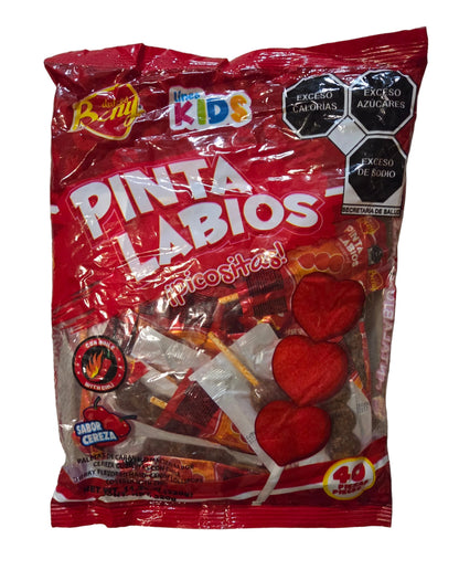Dulce | Piruleta | Cereza con chile picosita | 40 Unidades