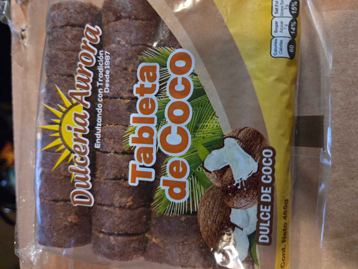 Dulce | Dulce tradicional | Dulce de coco acaramelado | Conserva de coco pequeña | 120gr