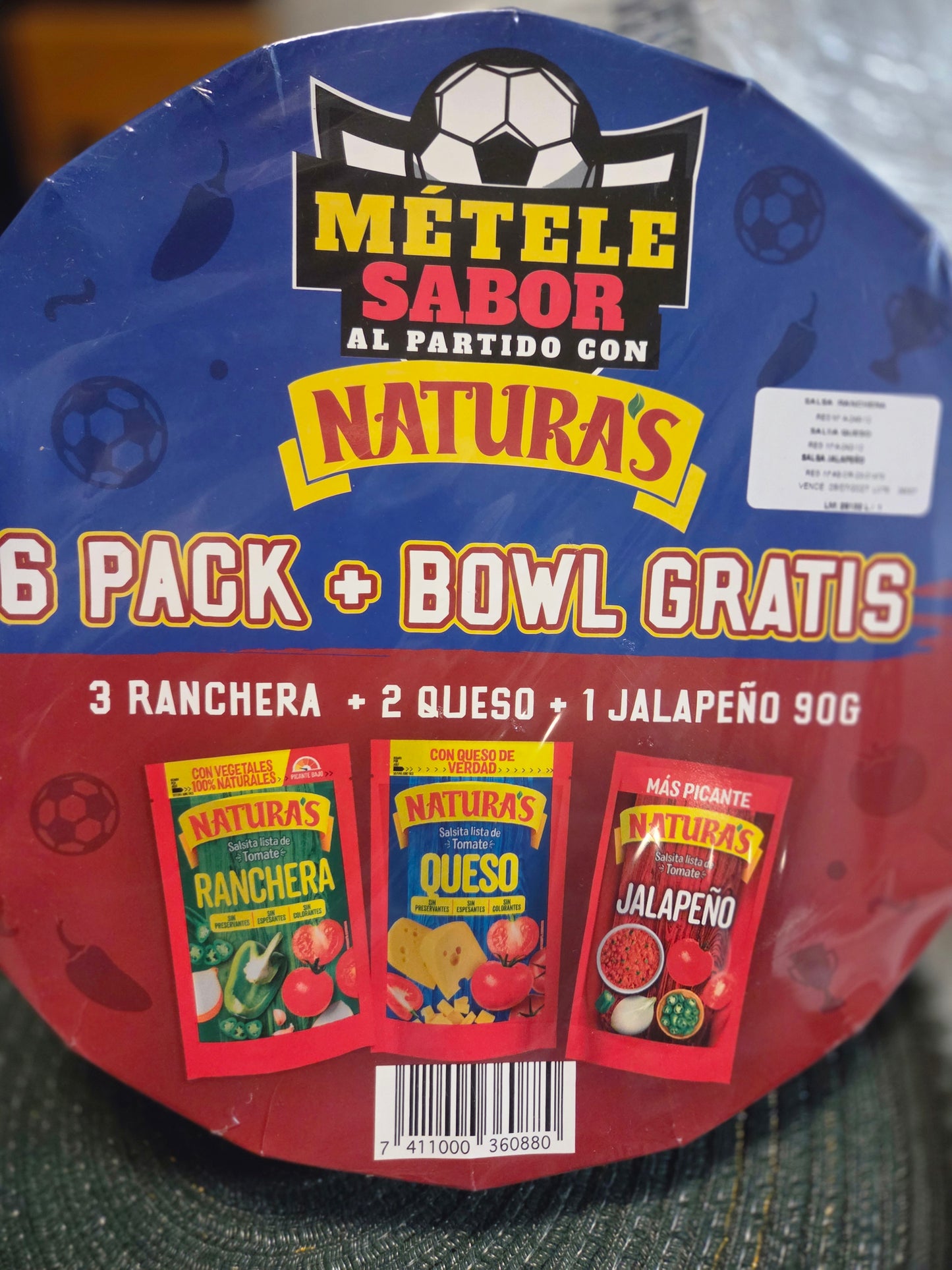 Sauces | Naturas tomato sauces variety | 6 pack +Big plastic bowl Free