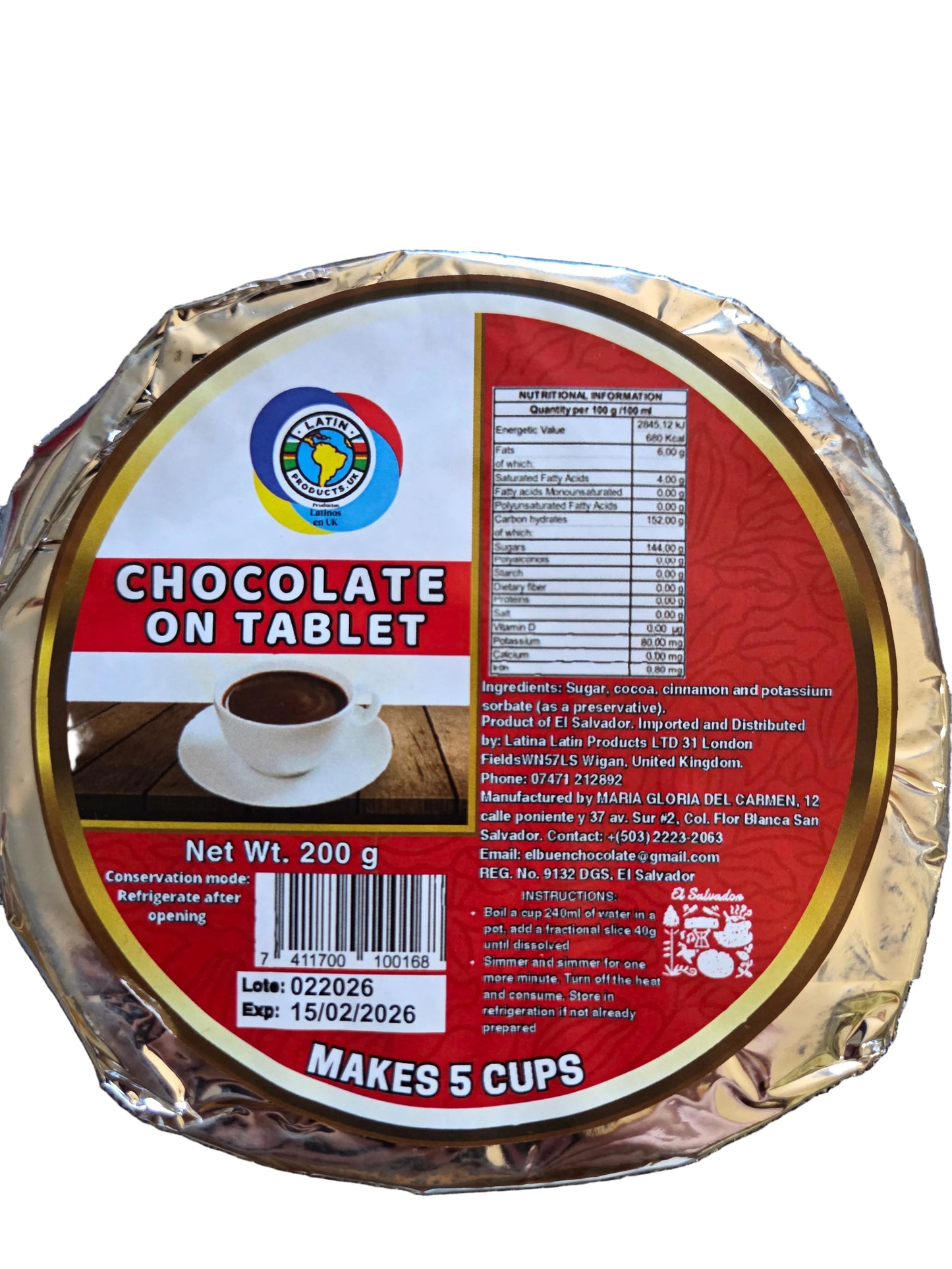 Drink | Chocolate to boil | 200gr