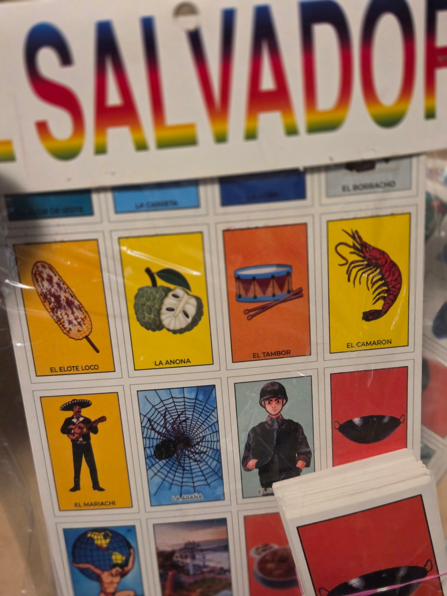 Home | SALVADORAN traditional loteria | Game set