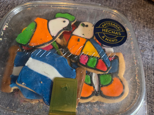 Galleta | Caja Panadería SAN MARTIN | Hecho a mano artesanal | Galletas de mantequilla | 12 unidades