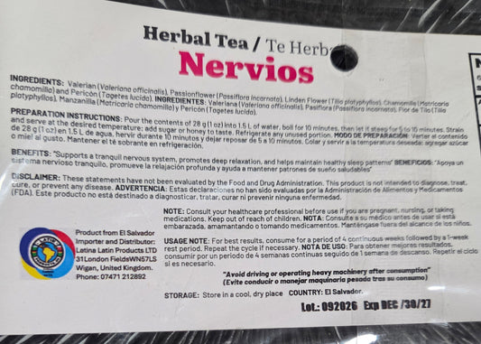 Herbal tea | Nervous | 30gr