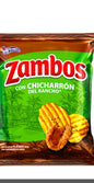 Snack | Plantain chips | Zambos | con Chicharron del rancho | 138gr