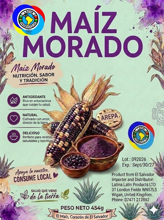 Maíz morado | Maíz morado | 460 g | Libra