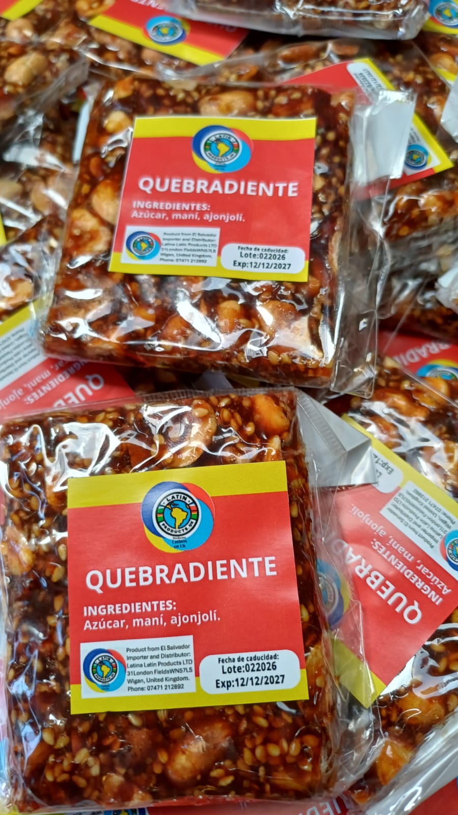 Sweet | Traditional hard candy | Dulce de ferias | "Quiebra dientes"